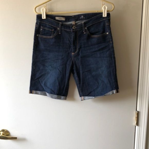 Ag Adriano Goldschmied Pants - AG The Brooke Bermuda Shorts Size 29 Gently Used Dark wash